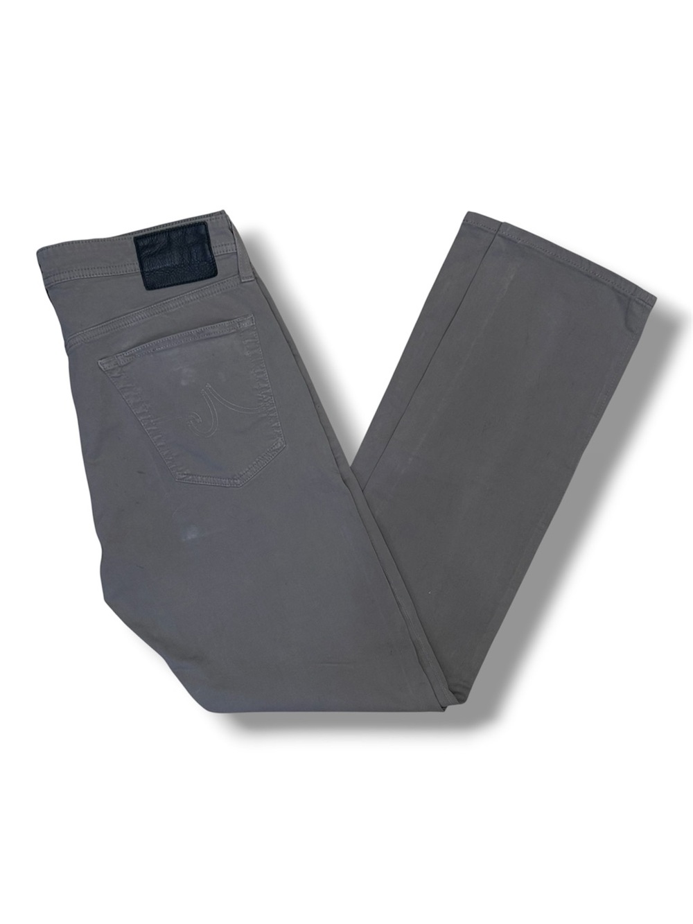 AG Adriano Goldschmied "The Graduate" Tailored Leg Pants in Grey Men’s Size 34”